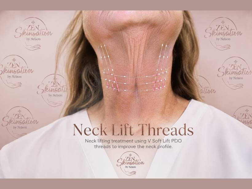 Neck lift thread mapping at Zenskinsation